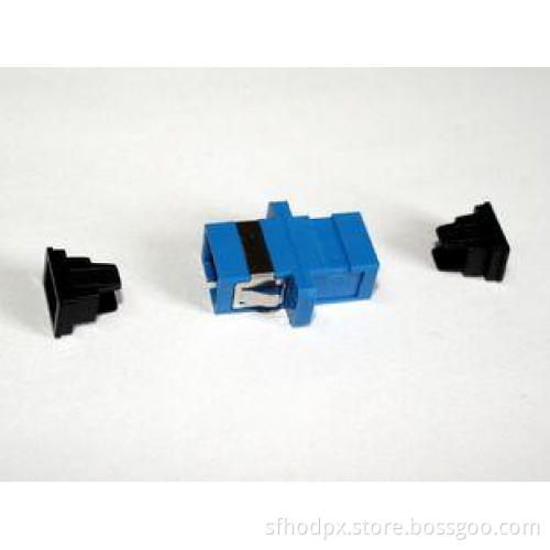 SC to SC Single Mode Fiber Optic Adaptor , MM / SM DX / SX